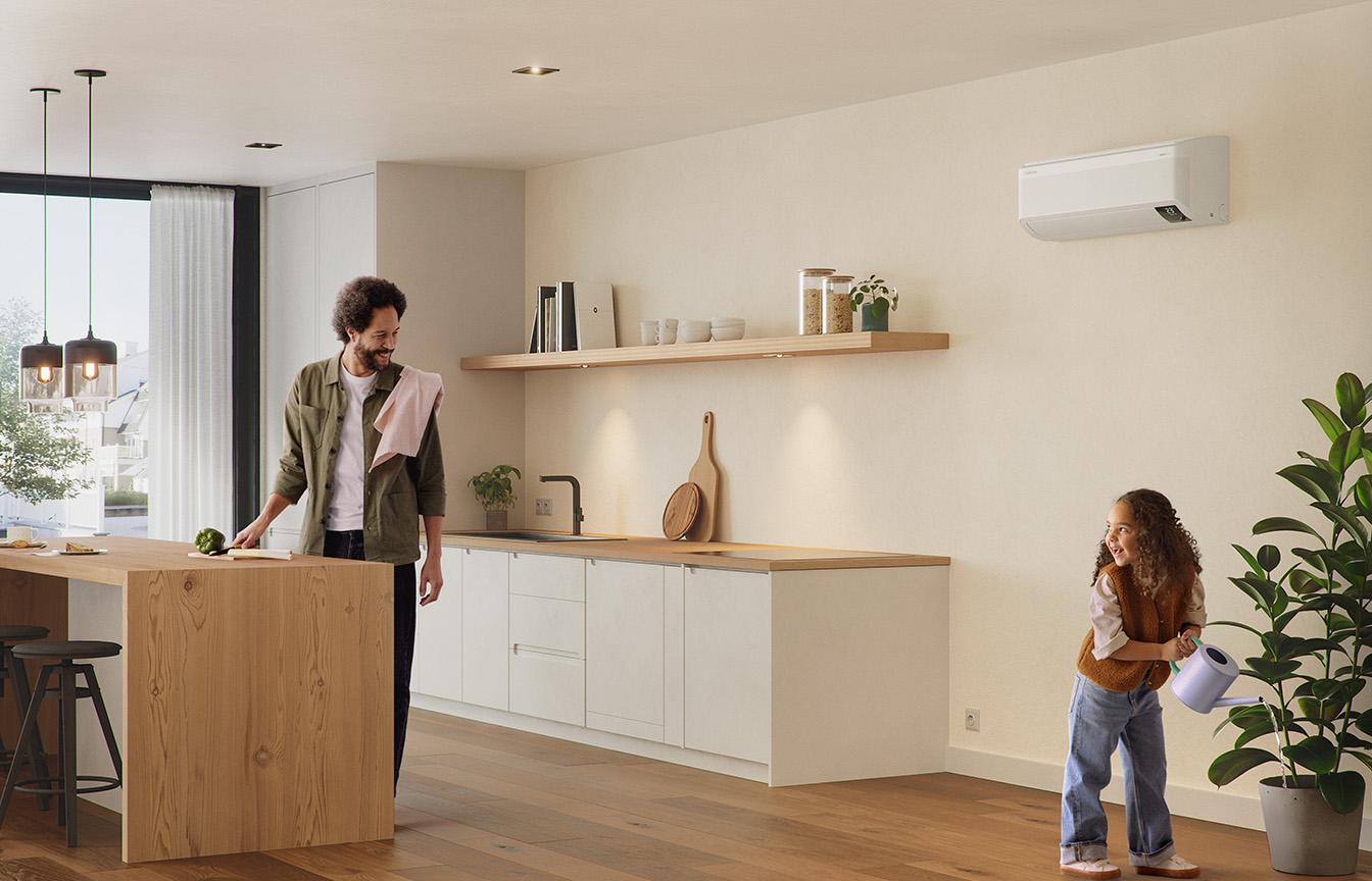 Samsung WindFree Geo S2 – utomhusdel och inomhusdel
