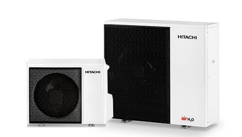 Hitachi airH2O 800 M – produktöversikt utomhus- och inomhusdel