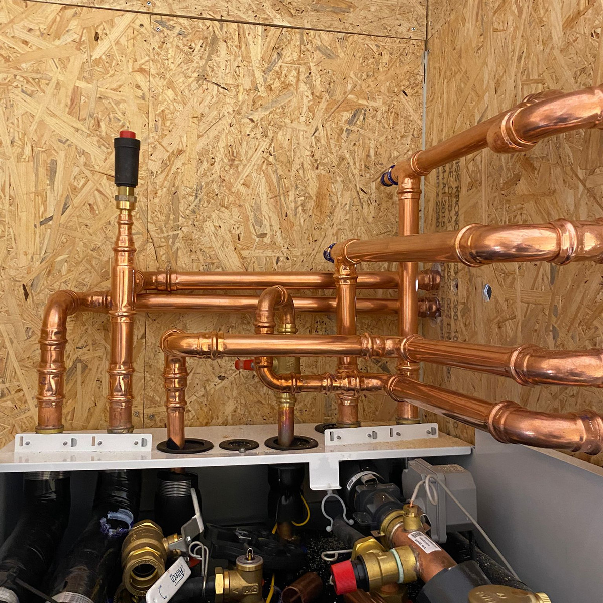 Samsung Climate Hub 260 liters inomhusmodul rördragningar