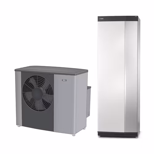 Nibe S2125 + VVM S325 / VVM S320 172l luft-vatten